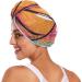 Basketball Pop Art Hair Towel 2 Pack | Super Absorbent Quick Dry Hair Turbans for Women & Girls - Buy Online on GoSupps.com