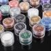 TOVINANNA 60 Pcs Loose Eyeshadow Glitter Eyeshadow Pigments Sequins Powder Eye Shadow - Buy Online on GoSupps.com