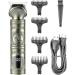 V-962 Metal Beard Trimmer - Professional Cordless USB Charging Hair Clipper with LED Display for Men | International Shipping - Buy Online on GoSupps.com