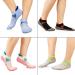 J.WMEET Women's Ankle Athletic Socks - 6 Pack, Low Cut, Cushioned, Breathable, Running Performance Sport Tab Cotton Socks - Buy Online on GoSupps.com