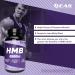 HMB 1500mg Capsules | Beta-Hydroxy Beta-Methylbutyrate for Lean Muscle Support | Enhanced Recovery & Muscle Repair | 120 Count - Buy Online on GoSupps.com