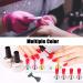 Justotry 4 Set Pink Nail Stand - Press On Nails Display & Nail Tips Holder for DIY Manicure - Beginner Acrylic Nail Accessories - Buy Online on GoSupps.com