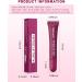 Tinted Lip Balm-1Pcs Raspberry Peptide Hydrating Lip Tint Moisturizer Jelly Lip Treatment Balm Non-Stick Lip Care Glow Reviver Lip Oil Yummy Glowy Lip Gloss Christmas Makeup for Women-04 #04raspberry - Buy Online on GoSupps.com