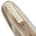 SEGO 24" Inch Ponytail Hair Extension Clip In With Jaw/Claw - Sandy Blonde & Bleach Blonde - Synthetic Hairpieces Curly Ponytail Extension - Buy Online on GoSupps.com