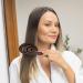 Ninabella Bio Hairbrush - Sustainable Detangler for Curls Long & Wet Hair - Eco-friendly & Recycled Material - Perfect for Women Men & Children - Darkwang Chocolate Brown - Buy Online on GoSupps.com