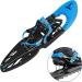 ALPIDEX 29 INCH Snowshoes for Sizes 38-46 - Climbing Aid Optional Poles & Carrying Bag - Up to 140 kg - Blue - Buy Online on GoSupps.com