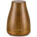 InnoGear Essential Oil Diffuser, Upgraded Diffusers for Essential Oils Aromatherapy Diffuser Cool Mist Humidifier with 7 Colors Lights 2 Mist Mode Waterless Auto Off for Home Office Room, Bronze