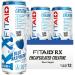 Lifeaid Fitaid Rx + Creatine Drink Blue Raspberry Zero Sugar Vegan Kosher Keto Friendly Gluten Free 12 Fluid Ounce (Pack of 12) FITAID RX ZERO SUGAR + CREATINE Blue Raspberry 12 Fl Oz (Pack of 12)