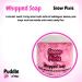 Snow Pixie Whipped Soap Body Wash - 150g - Natural Oils and Butters - Sweet Scent - Vegan Friendly - Puddle of Wax - Made in the UK - Buy Online on GoSupps.com