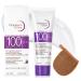 Creme Solaire Indice 100 Creme Solaire Visage SPF 100 SUR creme solaire avec Appliquer des Gants Exture L g re Non Grasse R sistant L'eau 80ml Violet