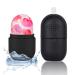 Ice Roller for Face and Eye Upgrated Ice Face Roller Facial Ice Roller Skincare Ice Roller Contour Ice Cube for Face Ice Face Massager Silicone Ice Mold for Face for Beauty Puffiness Pain Relief