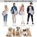 VRBabies Dog Carrier for Small Dogs - Hands-Free Breathable & Adaptable Cotton Carrier for Puppies Cats & Outdoor Travel - Light Gray - L 28 x H 6 cm - Buy Online on GoSupps.com