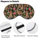Cocker Spaniel Sleep Mask - Adjustable Eye Cover for Sleeping and Travel - Blocks Light for a Restful Nap - Men and Women - Buy Online on GoSupps.com