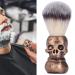 Men's Shaving Brush with Skull Handle | Perfect for Home Travel & Barber Shops - Premium Quality Shaving Accessory - Buy Online on GoSupps.com
