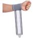 NeoTech Care Adjustable Compression Wrist Band - Elastic & Breathable Support Sleeve for Tennis, Sports & Exercise - Grey, Size S - 1 Unit - Buy Online on GoSupps.com