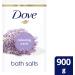 Dove Lavender & Chamomile Relaxing Bath Salts 900g | Skin-Nourishing Formula for Smooth & Soft Skin - Buy Online on GoSupps.com