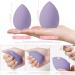 AUAUY 8 Pcs Makeup Sponge Blender Set Beauty Sponge Makeup Sponges for Foundation Multi-color Makeup Sponge Set With 1 holder 1 Storage Tank for Liquid Cream and Powder (3 Shapes) 8pcs-3Shapes - Buy Online on GoSupps.com