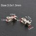 100 Pieces Glasses Hinges Replacement - 50 Pairs (3.0x1.0mm & 3.0x1.3mm) - Durable Loops & Accessories for Plastic Frames - Buy Online on GoSupps.com