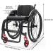 All-Terrain Lightweight Sports Wheelchair Aluminum Alloy Wheelchair Transport Wheelchair Portable Wheelchair with Handbrakes And Quick Release Rear Wheels Mobility Aids For Adult(Size:16.9in/43cm Colo 16.9in/43cm Orange - Buy Online on GoSupps.com