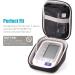 Hard Case Travel Bag for Omron BP742N 5 Series Blood Pressure Monitor - Fits Standard and Large Arm Cuff - Buy Online on GoSupps.com
