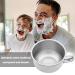 Premium 5pcs Stainless Steel Shaving Soap Bowls - Durable Shaving Mugs with Handle for Home & Barber Shop - Buy Online on GoSupps.com