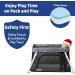Foambesty Tri-fold Portable Pack n Play Mattress Pad (38''x26'') - Dual Sided Baby Playard Foam Pad for Christmas Gifts - Buy Online on GoSupps.com