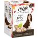HILIFE it's only natural - Wet Dog Food - The Luxury Jelly Collection - Chicken Breast Beef Carrots Peas - 100% Natural Grain Free 15 Pouches x 100g Jelly Selection 100 g (Pack of 15) - Buy Online on GoSupps.com