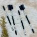 4-Piece Eyebrow Tool Set - Eyelash Separator Brow Comb & Spoolie Angled Eyebrow Brush - Essential Eye Makeup Tools for Perfect Brow Grooming | International Shipping Available - Buy Online on GoSupps.com