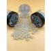 SSR 100 High-Quality Fluorescent Rubber Silicone Balls - 43 Caliber Glowing Paintballs for Training & Self-Defense - Blue - Buy Online on GoSupps.com