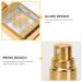 FRCOLOR 4PCS Refillable Travel Perfume Bottles - Mini 0.5oz Golden Perfume Spray for International Shipping - Buy Online on GoSupps.com