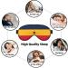 SSIMOO Venezuela Flag Double-Sided Eye Mask | Soft Light-Blocking Sleep Mask for Quality Rest - International Shipping - Buy Online on GoSupps.com