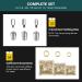 BEAMNOVA Grommet Machine Hand Press Tool Eyelet Kit W/ 3 Dies (#0#2#4) of 1/4  3/8  1/2 Inch (6  10  12mm)  1500 Golden Grommets Green Machine + Golden Supplies - Buy Online on GoSupps.com