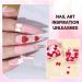 Buy Makartt Nail Charm Rhinestone Glue Kit - 15ml Gel Glue for 3D Nail Art Bowknot & Heart Gems - DIY Nail Supply for Nail Techs - Red & White - Buy Online on GoSupps.com