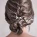Bridal Wedding Hair Comb - Gold Pearl Rhinestone Headpiece for Women and Girls - Buy Online on GoSupps.com