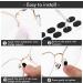 Ouzhou 80 Pairs of Self-Adhesive Anti-Slip Nose Pads for Glasses | Slip-Proof Cushions for Comfortable Wear | Perfect for Sunglasses and Eyewear - Buy Online on GoSupps.com