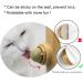4 Pack Catnip Ball Natural Catnip Toy Rotatable Playing Edible Balls Cat Toys Self-Adhensive Wall Mounted 360 Degree Rotatable Teeth Cleaning Catmint Toy for Cat Kitten Kitty - Buy Online on GoSupps.com