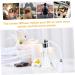 HAPINARY Perfume Bottle Refillable Perfume Spray Bottle Sprayer for Perfume Crystal Decor Retro Decor Antique Perfume Atomizers for Essential Oils Tassels Vintage White Glass Decorate - Buy Online on GoSupps.com