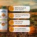 Benvolio Pumpkin Seed Oil 250ml - 100% Natural & Pure Cold Pressed | Hair Skin & Prostate Health | Perfect for Salads Soups & Care - Buy Online on GoSupps.com