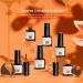 RSTYLE Gel UV Nail Polish 6 Colours 6 ml Popular Reddish Brown UV Nail Polish Set Colour Gel for Gel Nails Nail Polish Shiny Shellac Nail Polish Soak Off UV LED Nails Brown chestnut - Buy Online on GoSupps.com