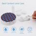 Colorado State Flag Contact Lens Case - Cute Portable & Travel-Friendly Kit with Mirror for Daily Use - Buy Online on GoSupps.com