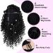 10 Inch Kinky Curly Drawstring Afro Ponytail Extension for Black Women - Buy Online on GoSupps.com