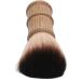 Barber Brush Hair Cutting Neck Dust Brush Home Salon Barber Fiber Hair Wooden Handle Face Neck Hair Dust Cleaning Brush for Home and Salon - Buy Online on GoSupps.com