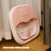 Masseur De Pieds Seau De Bain De Pieds Pliable Temp rature Constante Seau De Trempage De Pieds Portable Pour la Maison(EU-rose) EU rose - Buy Online on GoSupps.com