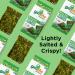 gimMe Organic Wasabi Seaweed Sheets - 12 Count Keto, Vegan, Gluten-Free Snack - Healthy Iodine & Omega 3 Source - Buy Online on GoSupps.com