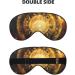 Shop Bronze Century Gears Clock Soft Sleep Eye Mask | Breathable Female Eye Patch for Travel & Relaxation - Buy Online on GoSupps.com
