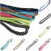 JUSTFOX Braided Hairband - Beautiful Multi-Color Hair Accessories | Stylish Black Headband for Women - Buy Online on GoSupps.com