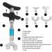 Shanrya Chiropractic Adjustment Tool - Manual Spine Massage Device with 6 Massage Heads for Back Pain Relief | Easy to Use & Relaxing | International Shipping Available - Buy Online on GoSupps.com