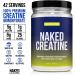 Naked Pure Micronized Lemon Lime Creatine Monohydrate - 42 Servings Vegan Non-GMO Gluten-Free Soy-Free No Artificial Ingredients - Strength Gains & Performance Boost - Buy Online on GoSupps.com