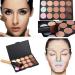 Boolavard 15 Color Concealer Palette Kit Free Brush Makeup Contour Face Cream