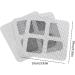 Einweg Filterflicken Disposable Filter Patches for Drains 4" X 4" Drain Mesh Stickers 2024 Upgrade Disposable Floor Drain Filter Stickers Disposable Filter Patches for Shower Drain (30pc) - Buy Online on GoSupps.com
